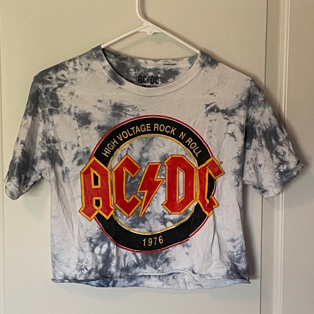 ACDC Crop Top